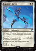Dragoons Lance FIN #17 (Near Mint Uncommon) Magic: The Gathering: FINAL FANTASY
