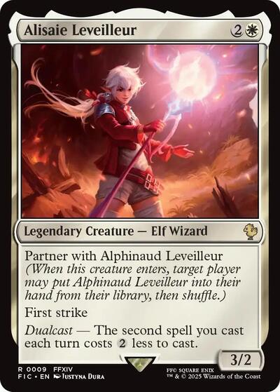 Alisaie Leveilleur FIC #9 (Near Mint Rare) Magic: The Gathering: Commander: FINAL FANTASY