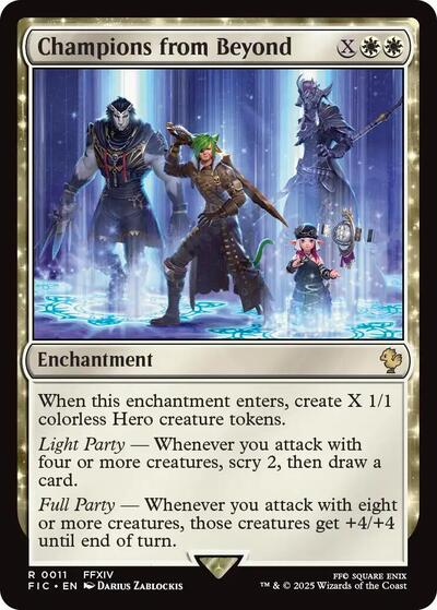 Champions from Beyond FIC #11 (Near Mint Rare) Magic: The Gathering: Commander: FINAL FANTASY