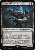 Shadow Mysterious Assassin FIC #50 (Near Mint Rare) Magic: The Gathering: Commander: FINAL FANTASY