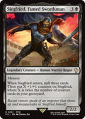 Siegfried Famed Swordsman FIC #51 (Near Mint Rare) Magic: The Gathering: Commander: FINAL FANTASY