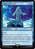 Observed Stasis FIC #40 (Near Mint Rare) Magic: The Gathering: Commander: FINAL FANTASY