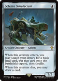 Solemn Simulacrum FIC #360 (Near Mint Rare) Magic: The Gathering: Commander: FINAL FANTASY