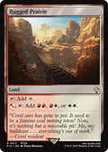 Rugged Prairie FIC #417 (Near Mint Rare) Magic: The Gathering: Commander: FINAL FANTASY
