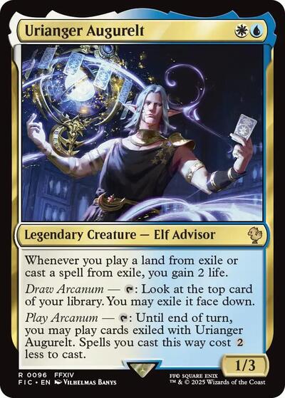 Urianger Augurelt FIC #96 (Near Mint Rare) Magic: The Gathering: Commander: FINAL FANTASY