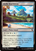 Idyllic Beachfront FIC #404 (Near Mint Land) Magic: The Gathering: Commander: FINAL FANTASY