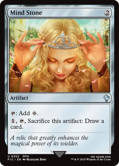 Mind Stone FIC #353 (Near Mint Uncommon) Magic: The Gathering: Commander: FINAL FANTASY