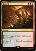 Bedevil FIC #319 (Near Mint Rare) Magic: The Gathering: Commander: FINAL FANTASY
