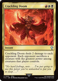 Crackling Doom FIC #322 (Near Mint Uncommon) Magic: The Gathering: Commander: FINAL FANTASY