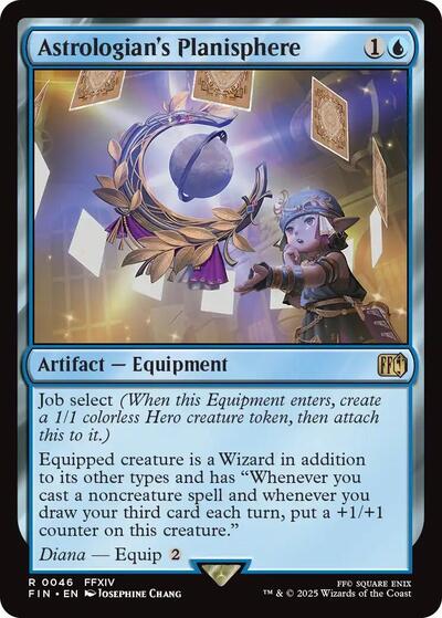 Astrologians Planisphere FIN #46 (Near Mint Rare) Magic: The Gathering: FINAL FANTASY