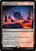 Sulfurous Springs FIC #427 (Near Mint Rare) Magic: The Gathering: Commander: FINAL FANTASY