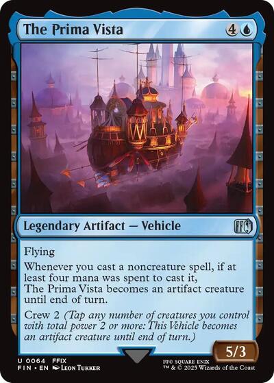 The Prima Vista FIN #64 (Near Mint Uncommon) Magic: The Gathering: FINAL FANTASY