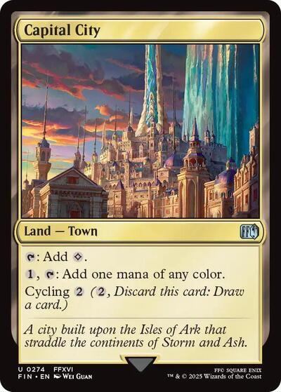 Capital City FIN #274 (Near Mint Uncommon) Magic: The Gathering: FINAL FANTASY