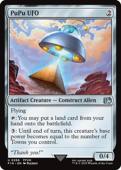PuPu UFO FIN #266 (Near Mint Uncommon) Magic: The Gathering: FINAL FANTASY