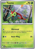 Yanma 002 182 Reverse Holofoil DRI #002/182 (Near Mint Common) Pokemon: SV10: Destined Rivals