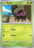 Rellor Reverse Holofoil DRI #024/182 (Near Mint Common) Pokemon: SV10: Destined Rivals