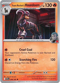 Team Rockets Houndoom 038 182 Reverse Holofoil DRI #038/182 (Near Mint Uncommon) Pokemon: SV10: Destined Rivals