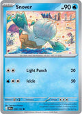 Snover DRI #059/182 (Near Mint Common) Pokemon: SV10: Destined Rivals