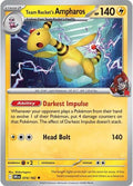 Team Rockets Ampharos Reverse Holofoil DRI #074/182 (Near Mint Uncommon) Pokemon: SV10: Destined Rivals