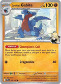 Cynthias Gabite Reverse Holofoil DRI #103/182 (Near Mint Common) Pokemon: SV10: Destined Rivals