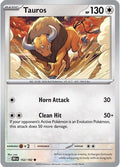 Tauros Reverse Holofoil DRI #152/182 (Near Mint Common) Pokemon: SV10: Destined Rivals