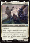 Snow Villiers FIN #33 (Near Mint Uncommon) Magic: The Gathering: FINAL FANTASY