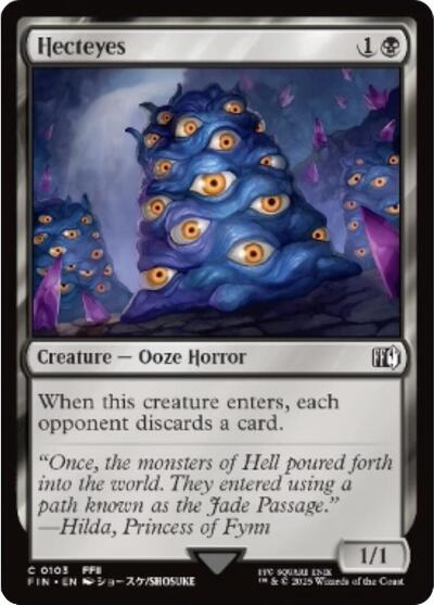 Hecteyes FIN #103 (Near Mint Common) Magic: The Gathering: FINAL FANTASY