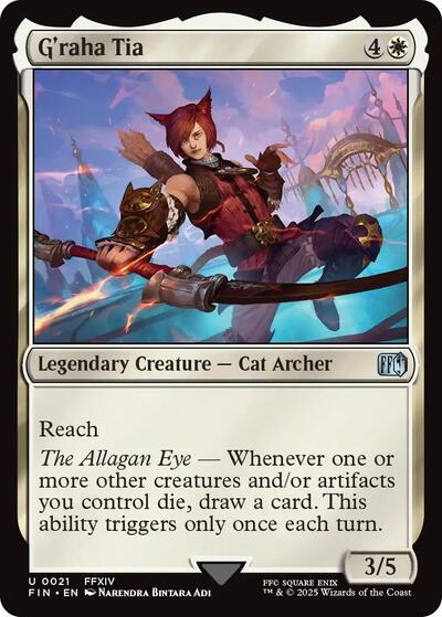 Graha Tia FIN #21 (Near Mint Uncommon) Magic: The Gathering: FINAL FANTASY