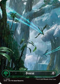 Forest 0266 Borderless Foil EOE #266 (Near Mint Land) Magic: The Gathering: Edge of Eternities