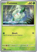 Cottonee WHT #004/086 (Near Mint Common) Pokemon: SV: White Flare