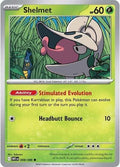 Shelmet Reverse Holofoil WHT #008/086 (Near Mint Common) Pokemon: SV: White Flare