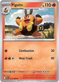 Pignite WHT #012/086 (Near Mint Common) Pokemon: SV: White Flare