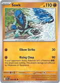 Sawk Reverse Holofoil WHT #049/086 (Near Mint Uncommon) Pokemon: SV: White Flare