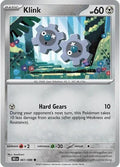 Klink Reverse Holofoil BLK #061/086 (Near Mint Common) Pokemon: SV: Black Bolt