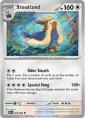 Stoutland WHT #076/086 (Near Mint Uncommon) Pokemon: SV: White Flare