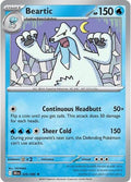 Beartic Holofoil BLK #026/086 (Near Mint Rare) Pokemon: SV: Black Bolt