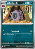 Whirlipede Reverse Holofoil BLK #055/086 (Near Mint Common) Pokemon: SV: Black Bolt