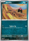 Sandile BLK #057/086 (Near Mint Common) Pokemon: SV: Black Bolt