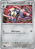 Escavalier Reverse Holofoil BLK #060/086 (Near Mint Uncommon) Pokemon: SV: Black Bolt