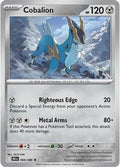 Cobalion Holofoil BLK #066/086 (Near Mint Rare) Pokemon: SV: Black Bolt