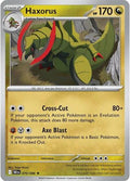 Haxorus SV: Black Bolt BLK #070/086 (Rare) Pokemon: