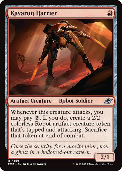 Kavaron Harrier EOE #139 (Near Mint Uncommon) Magic: The Gathering: Edge of Eternities