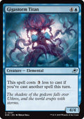 Gigastorm Titan EOE #57 (Near Mint Uncommon) Magic: The Gathering: Edge of Eternities