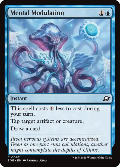 Mental Modulation EOE #67 (Near Mint Common) Magic: The Gathering: Edge of Eternities