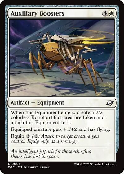 Auxiliary Boosters EOE #5 (Near Mint Common) Magic: The Gathering: Edge of Eternities