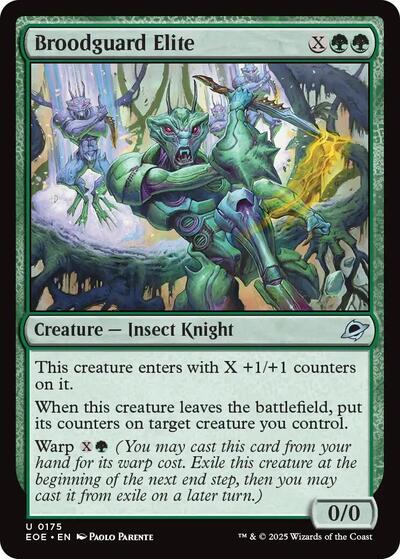 Broodguard Elite EOE #175 (Near Mint Uncommon) Magic: The Gathering: Edge of Eternities