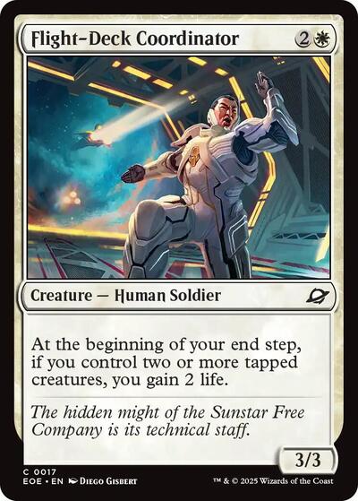 Flight Deck Coordinator EOE #17 (Near Mint Common) Magic: The Gathering: Edge of Eternities