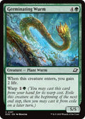 Germinating Wurm EOE #187 (Near Mint Common) Magic: The Gathering: Edge of Eternities