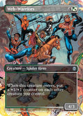 Web-Warriors (Borderless) Foil SPM #203 (Near Mint Uncommon) Magic: The Gathering: Marvel's Spider-Man