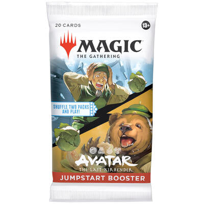 Avatar: The Last Airbender - Jumpstart Booster Pack TLA (Unopened) Magic: The Gathering: Avatar: The Last Airbender